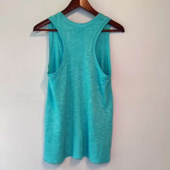 Banana Republic Sea Glass Linen Sweater tank M - Picture 2 of 3